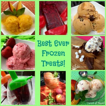 When the weather gets hot it's time to cool off with some Best Ever Frozen Treats! ice cream | sorbet | frozen yogurt | frozen desserts | wine ice pops