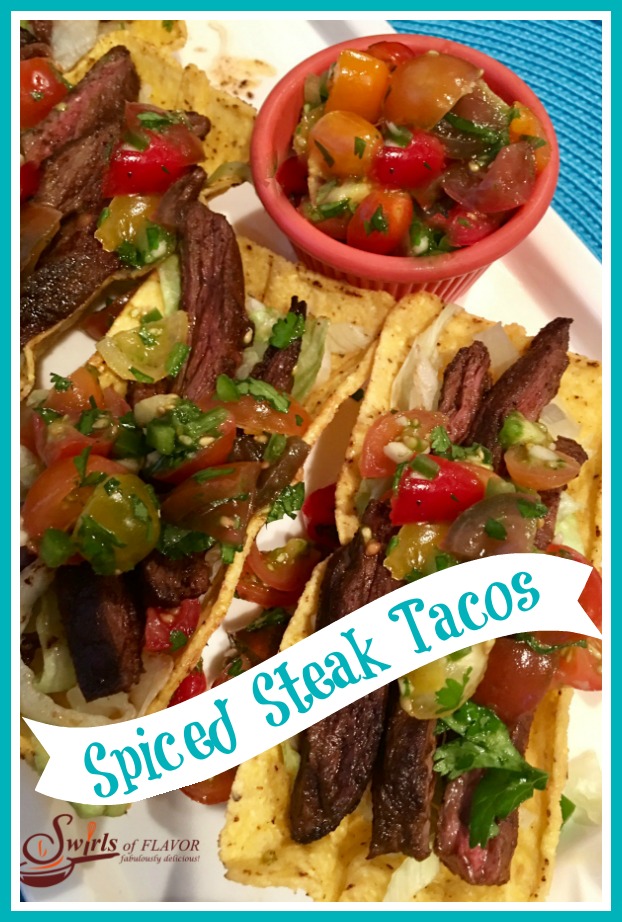 Spiced Steak Tacos