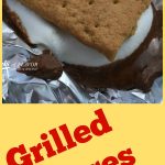 When you don't have a campfire nearby and need a S'mores, just fire up the grill for ooey gooey melty Grilled S'mores! fun for kids } dessert } grilling | chocolate | mrshmallow | graham crackers | cookies