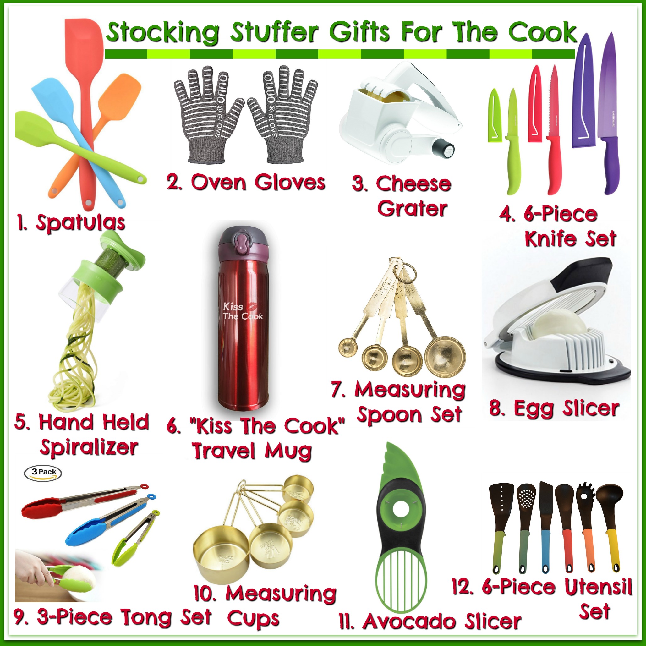 Stocking Stuffer Gifts For The Cook - Swirls of Flavor