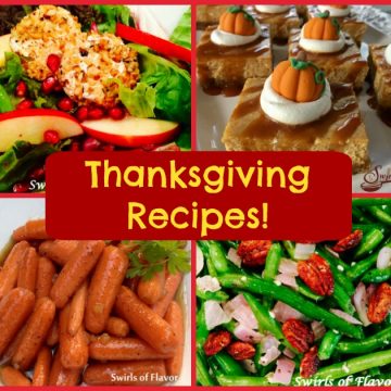 Over thirty fabulously delicious recipes for your Thanksgiving holiday table from drinks to appetizers, salads, vegetables, potatoes, turkey, gravy and desserts!