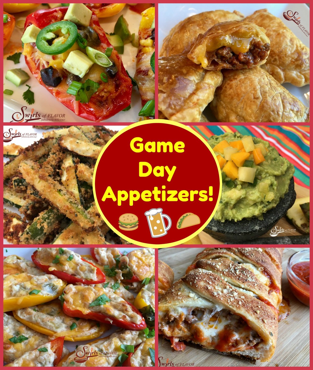 Game Day Appetizers - Swirls Of Flavor