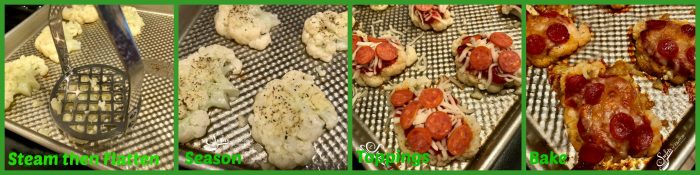Pepperoni Cauliflower Pizza Bites are the perfect nutritious, delicious and fun appetizer for both adults and kids! Easy to make and fun to eat! pizza | appetizer | cauliflower | cauliflower crust | pepperoni | fun for kids | snacks | recipe | easy