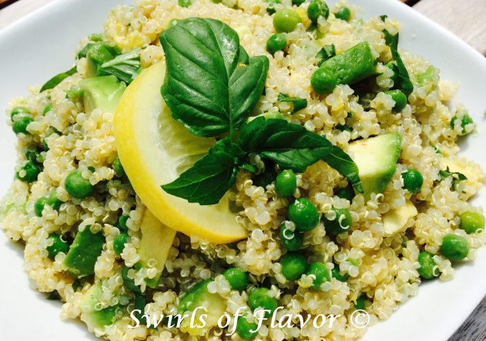 Add Lemon Basil Avocado Quinoa to your next meal for a punch of nutrition along with deliciousness. An easy side dish bursting with the fresh flavors of avocado, lemon and basil, this quinoa recipe will compliment any meal.