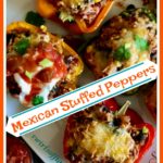 Mexican Quinoa Stuffed peppers