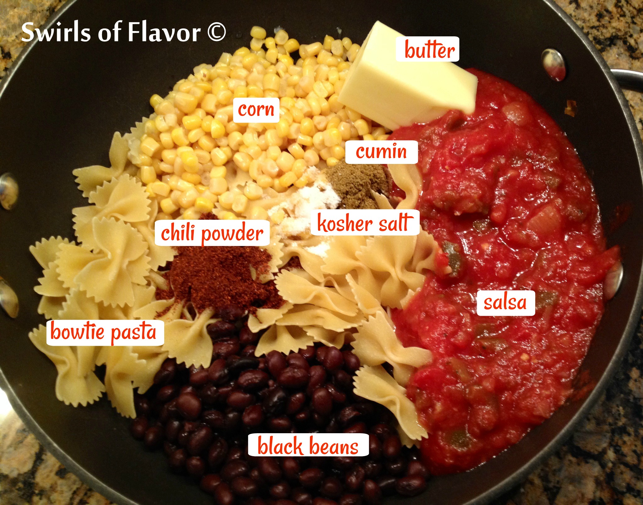ingredients in one pot mexican pasta recipe