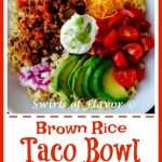 Brown Rice Taco Bowl