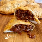 TTender biscuits filled with a saucy Sloppy Joe filling make Sloppy Joe Pockets a delicious on-the-go snack, fun for kids lunch or game day food for your Super Bowl party! An easy homemade Sloppy Joe filling makes every bite of these portable pockets ever so tasty!