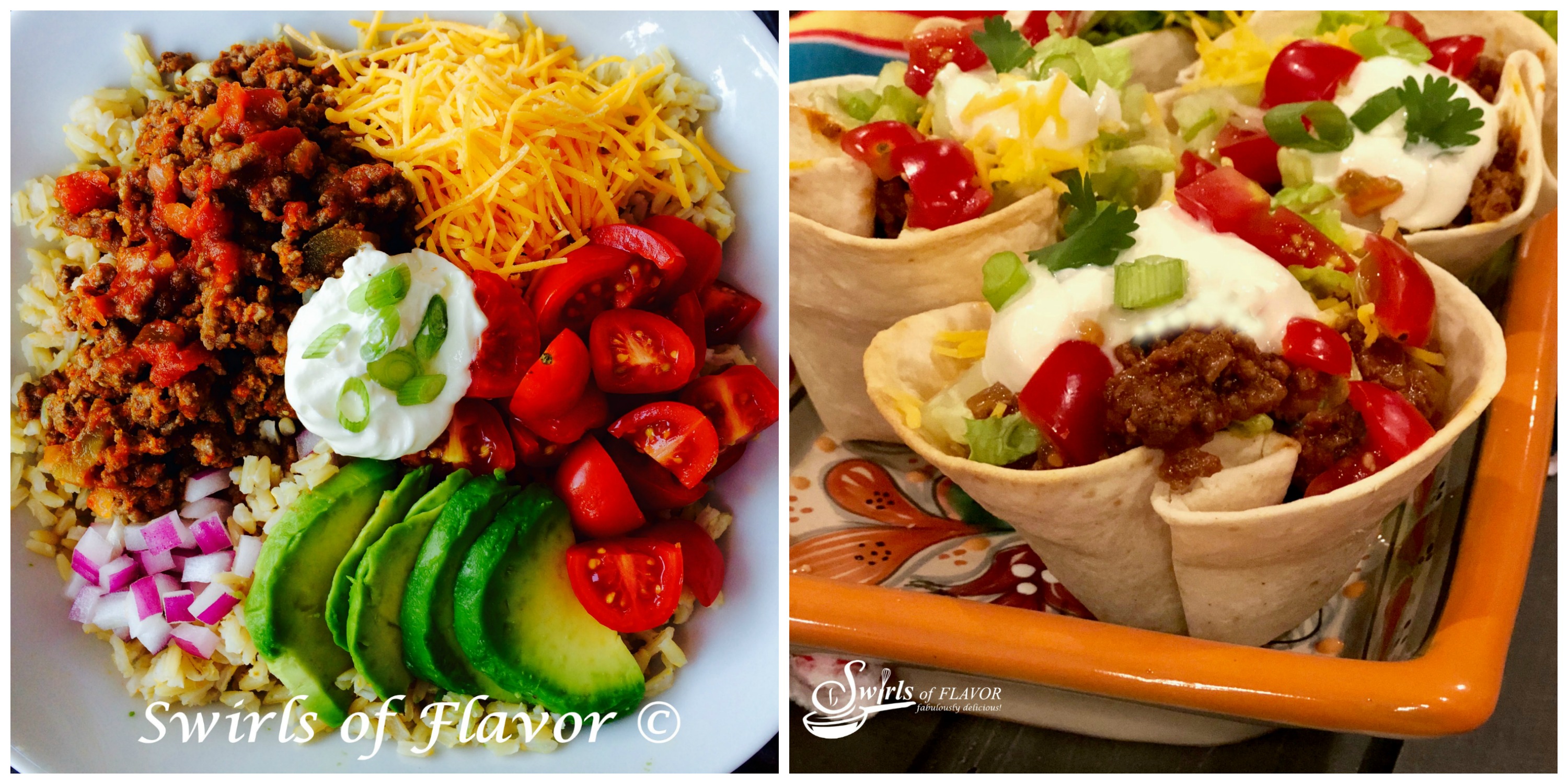 Taco Bowl and Taco Cups