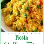 Close up of Fiesta Saffron Rice in bowl