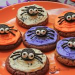 No-Bake Spooky Spider Cookies