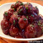 Cranberry Sweet And Sour Slow Cooker Meatballs