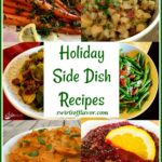 collage of side dish recipes with text overlay