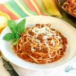 One Pot Spaghetti With Meat Sauce