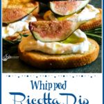 Ricotta Dip with frresh figs