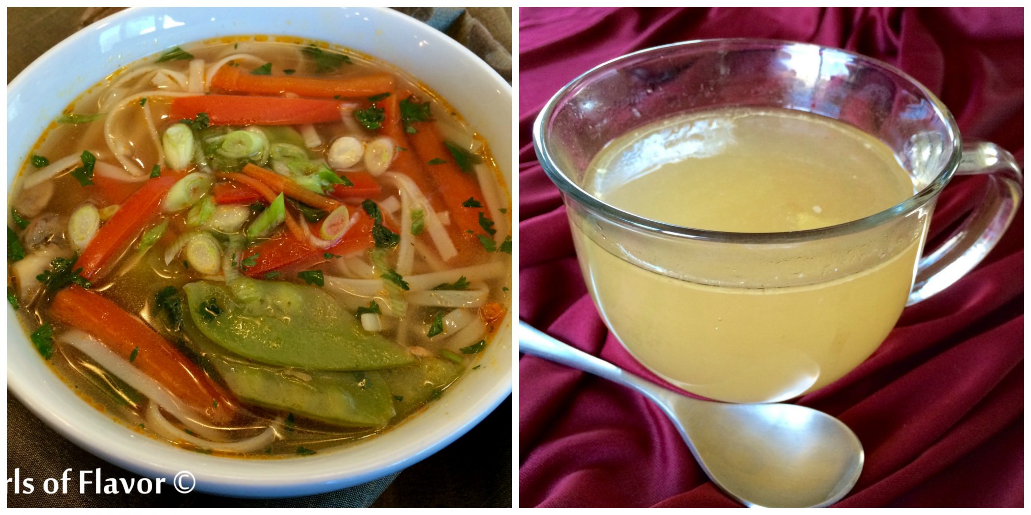 Thai Vegetable Soup and Bone Broth