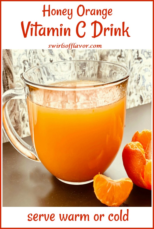 Honey Orange Vitamin C Drink Swirls of Flavor
