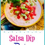Salsa Dip in bowl