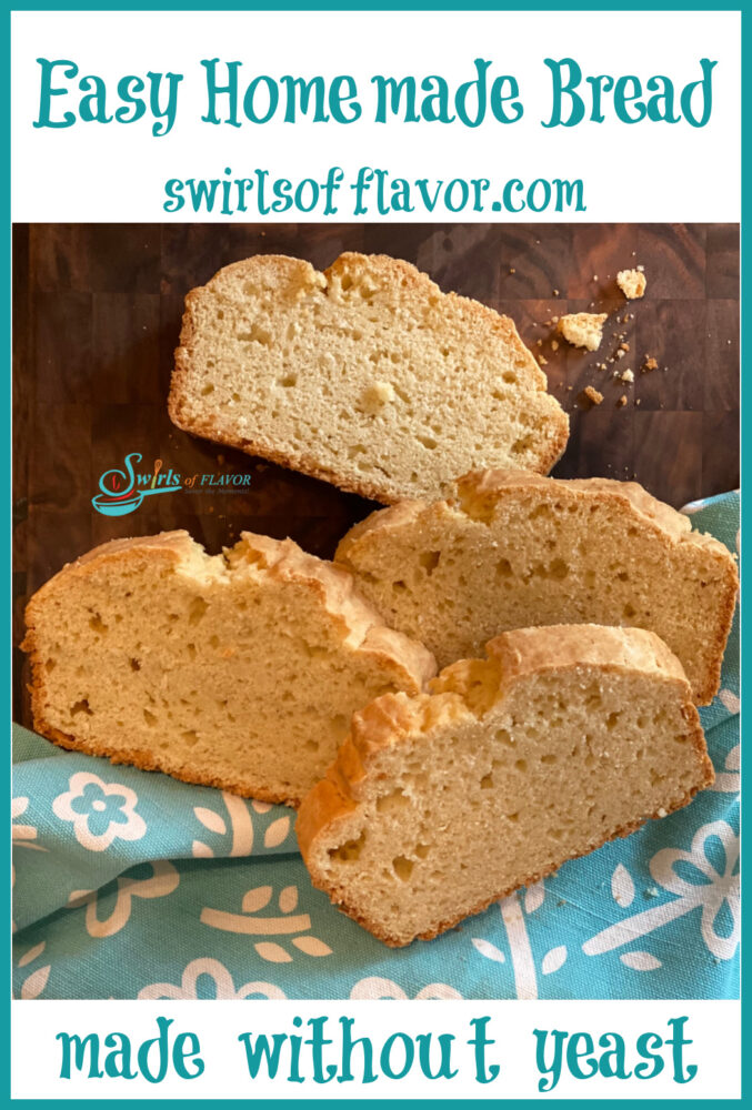 Easy Homemade Bread Without Yeast