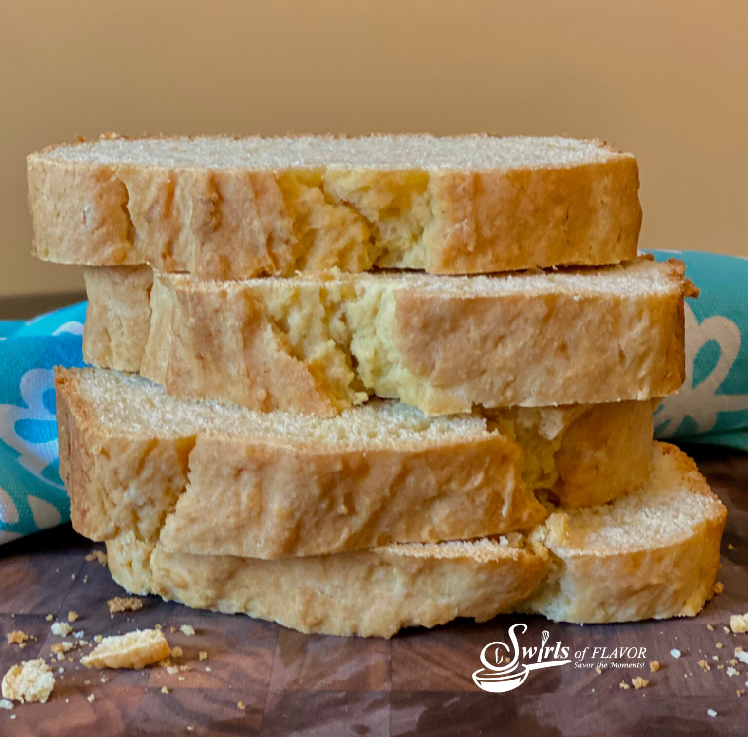 Easy Homemade Bread Without Yeast - Swirls of Flavor