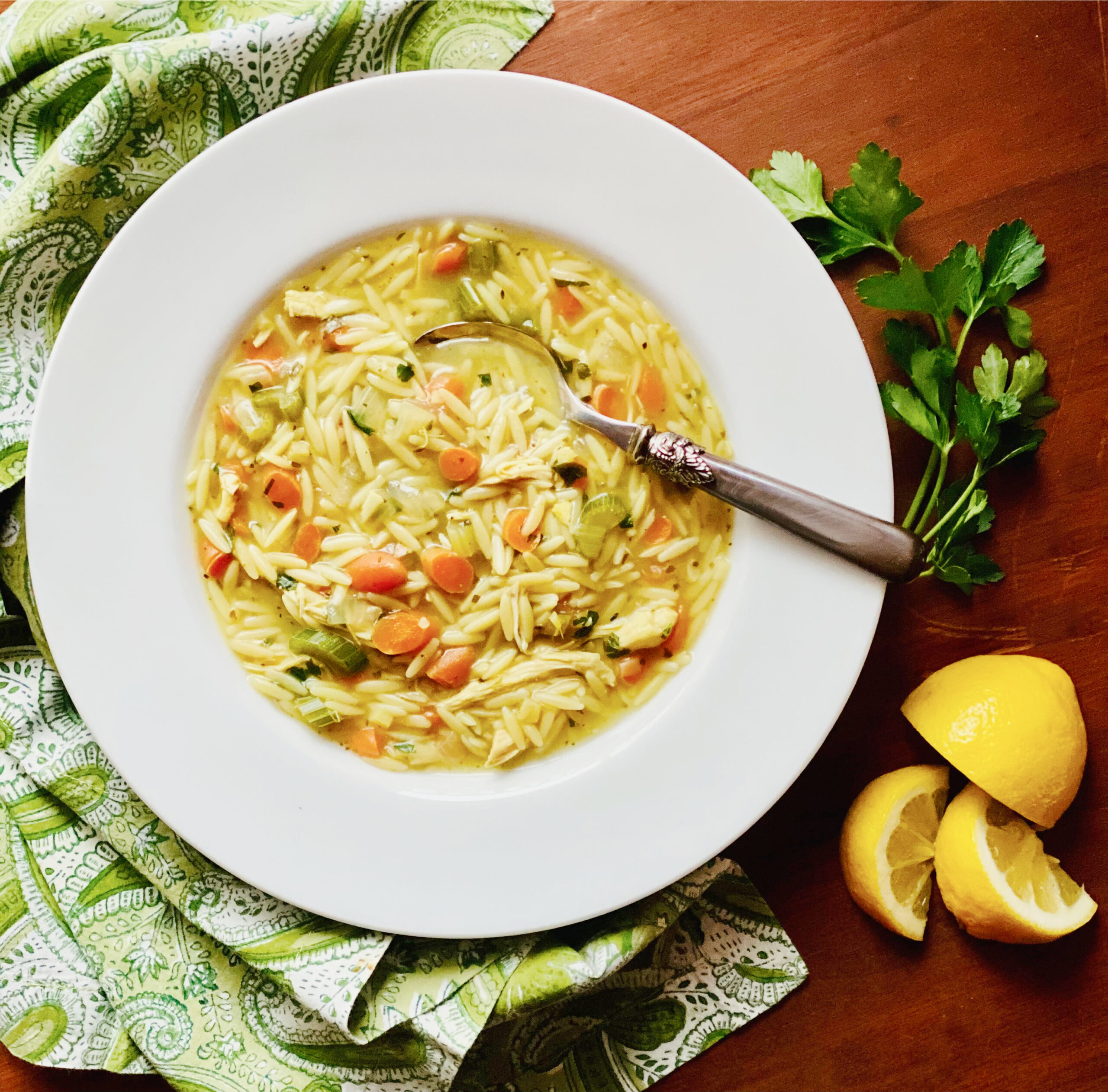 Chicken Orzo Soup Swirls of Flavor