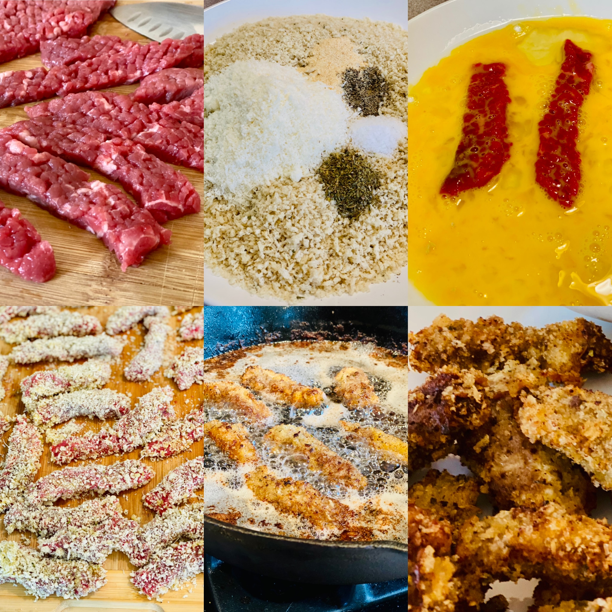 Parmesan Finger Steaks With Pesto Dipping Sauce Swirls of Flavor