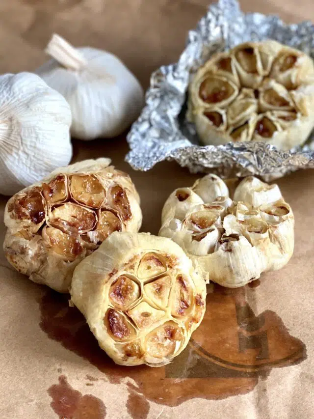 Air Fryer Roasted Garlic Recipe