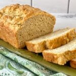 No Yeast Beer Bread With Roasted Garlic