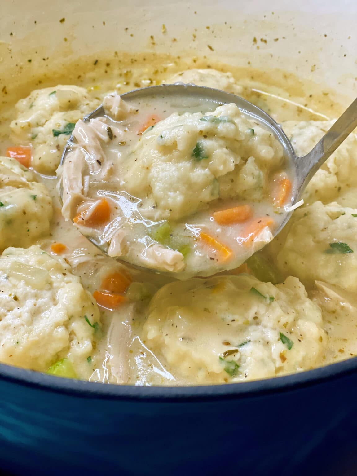 Homemade Chicken and Dumplings Recipe Swirls of Flavor