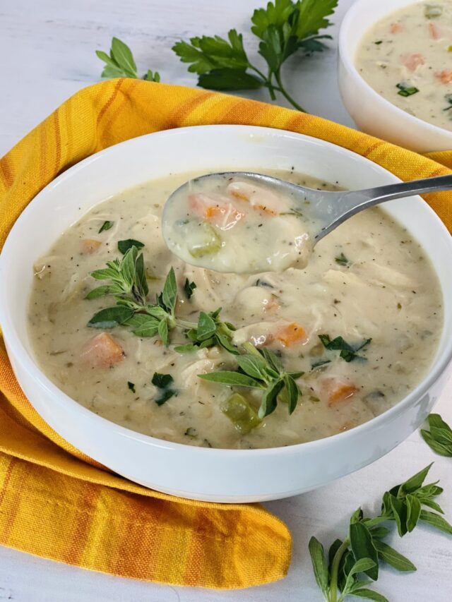 Creamy Chicken Vegetable Soup