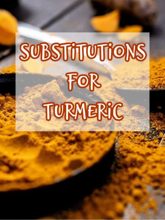 Substitutes for Turmeric