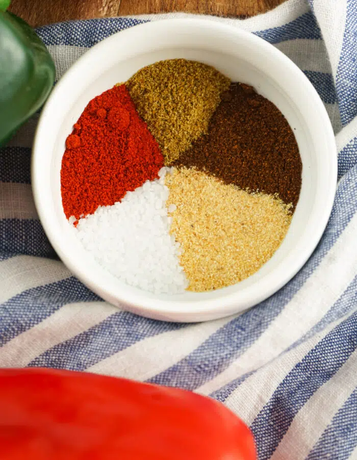 spices in a small bowl