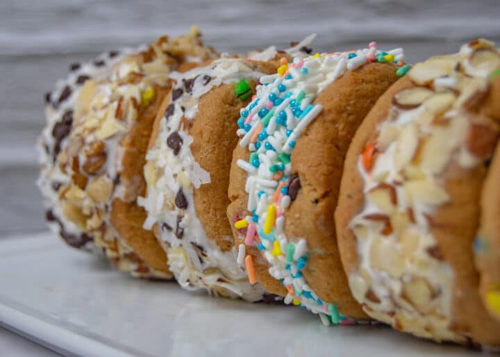 M&M Cookie Ice Cream Sandwich Recipe Swirls of Flavor
