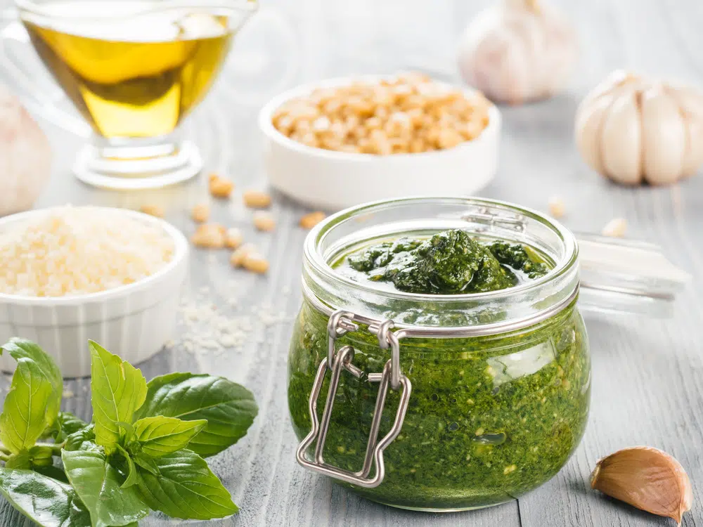 ingredients for pesto