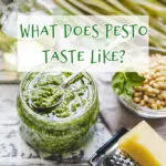 What does pesto taste like?