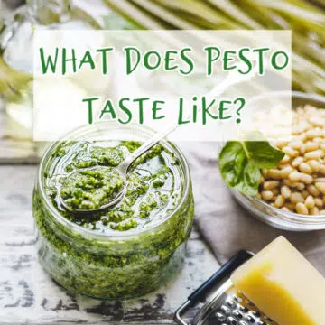 what does pesto taste like with a jar of pesto