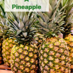 pineapples with text overlay
