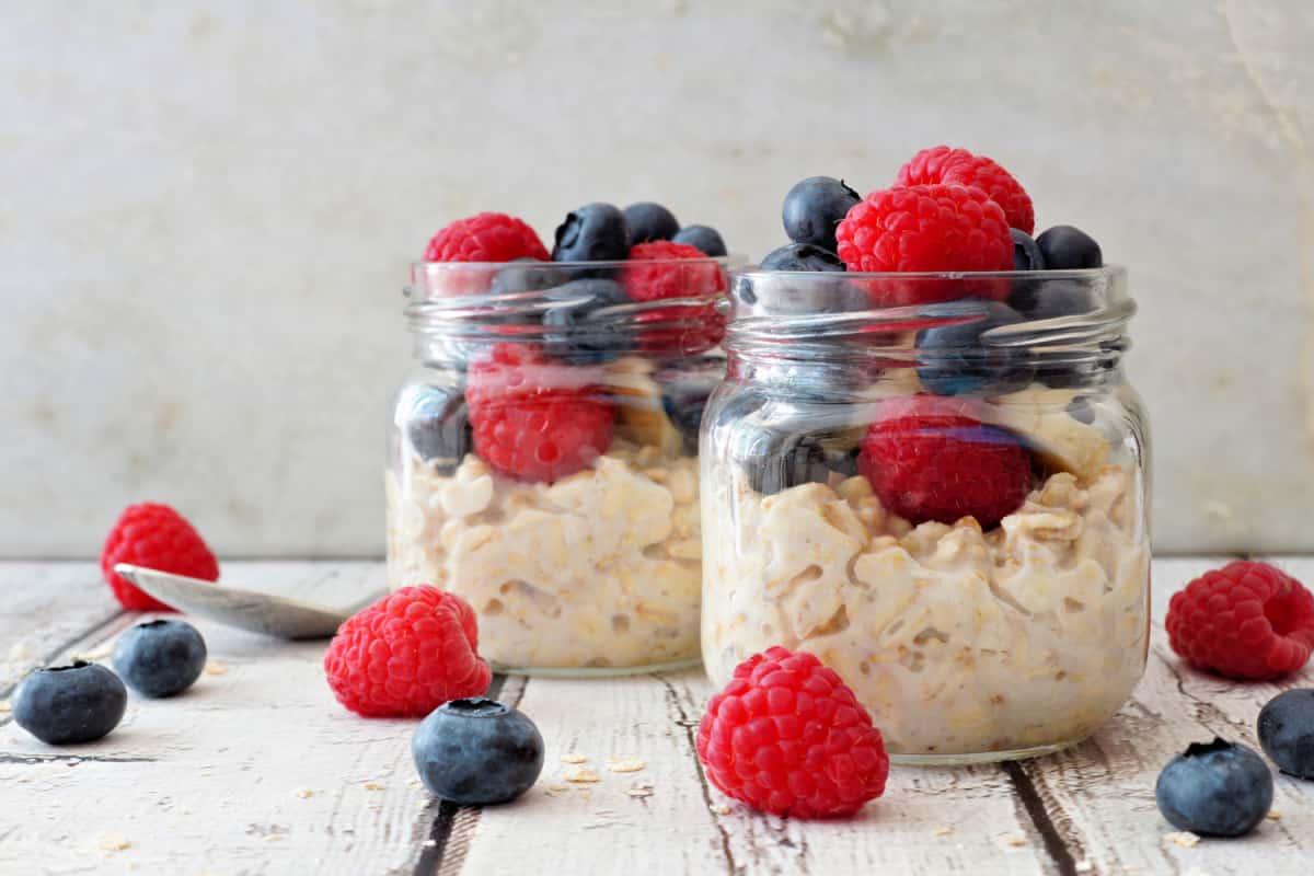 Overnight Oats with Protein Powder - Swirls of Flavor