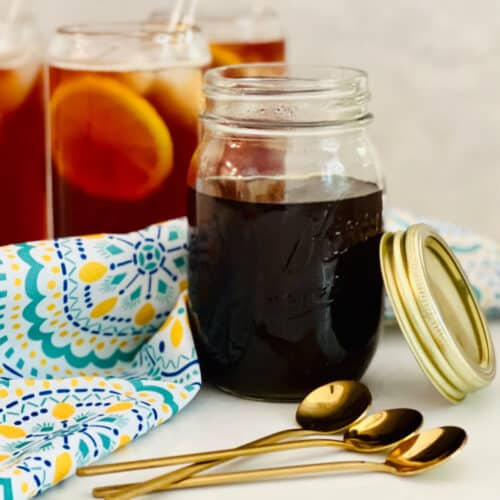 Brown Sugar Simple Syrup Swirls of Flavor