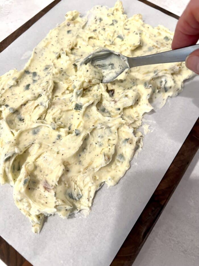 Roasted Garlic Butter Board With Fig Jam Swirls of Flavor