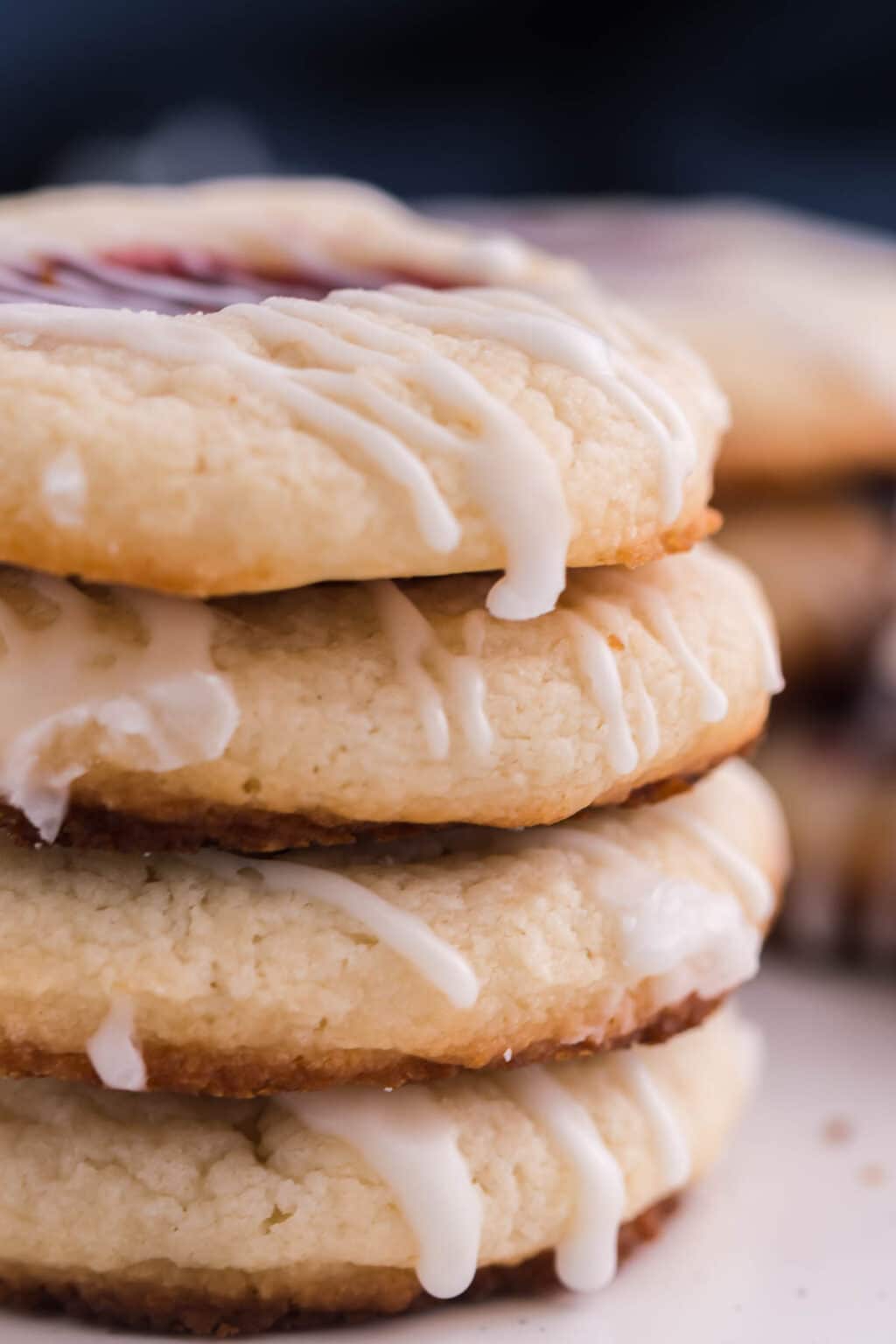 Raspberry Cheesecake Cookies - Swirls of Flavor