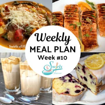 recipe collage of meal plan 10 recipes