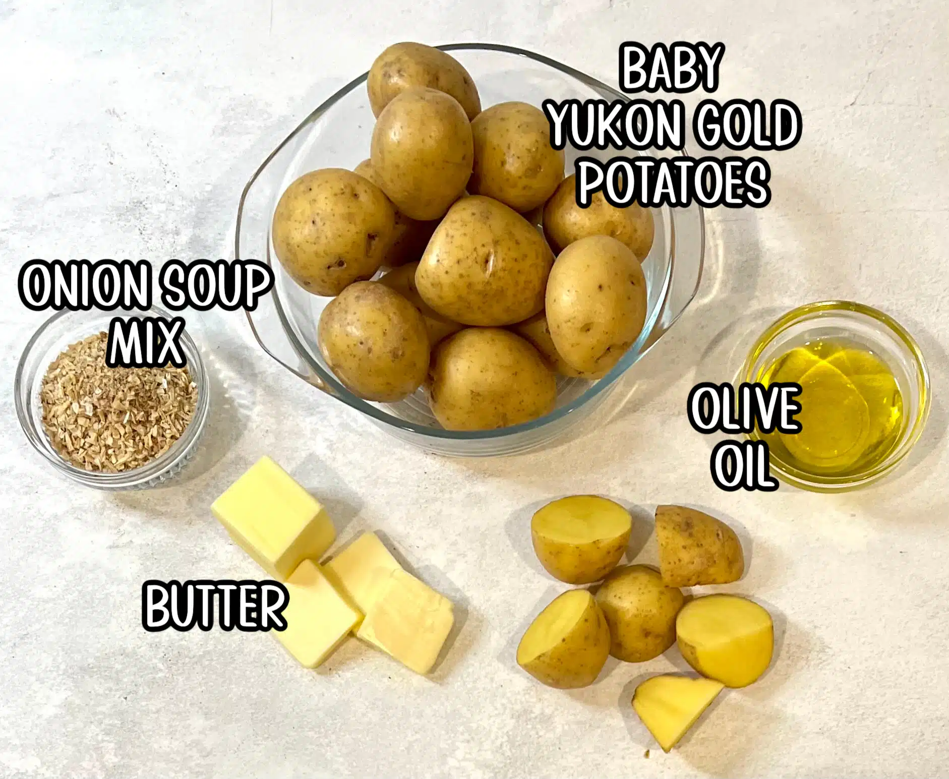 ingredients for roasted potatoes