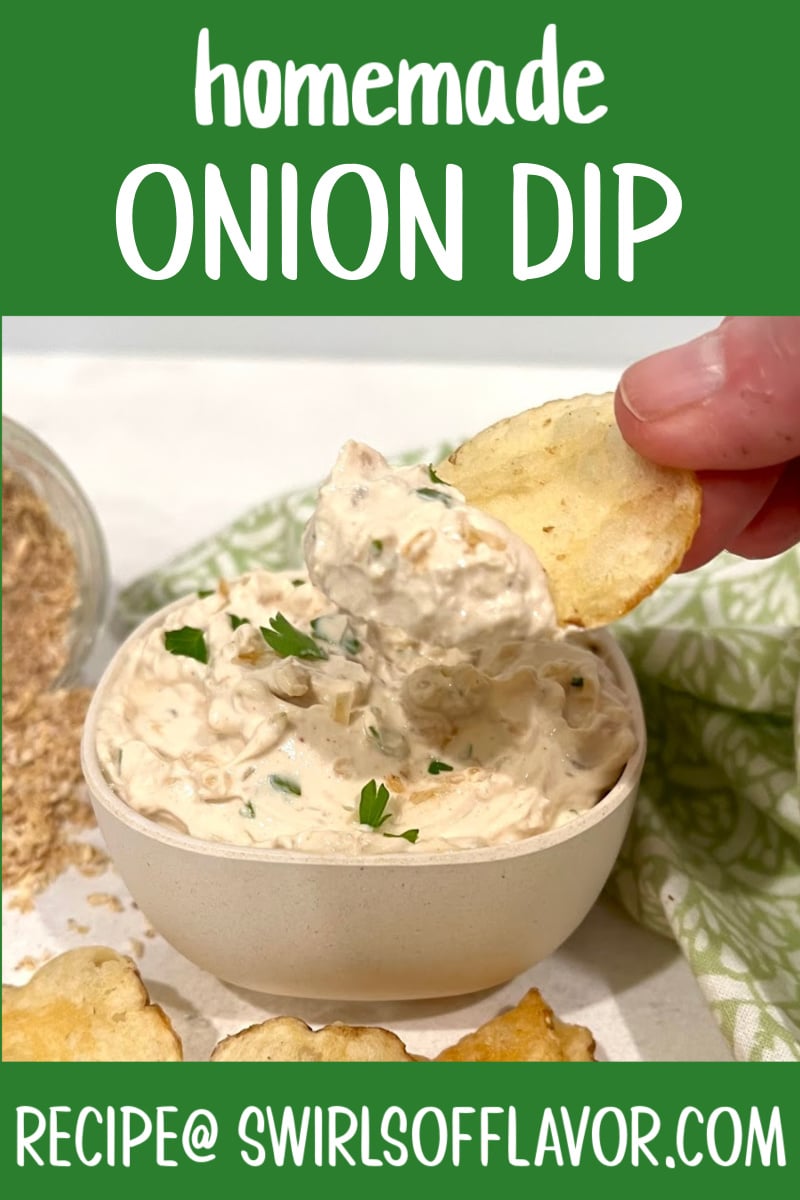 Onion Soup Mix Dip Swirls of Flavor