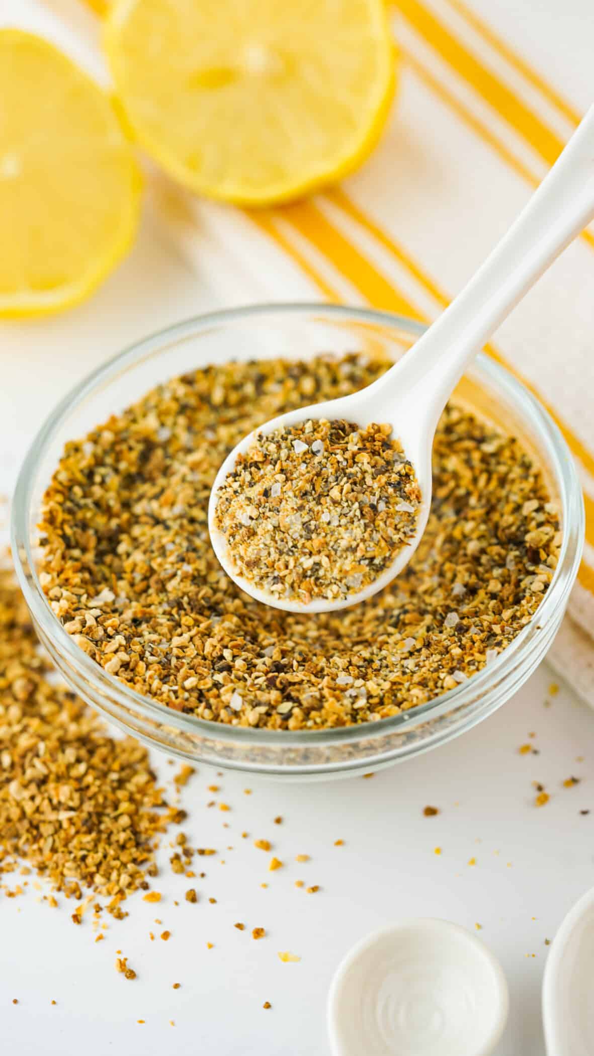 DIY spice blend in a dish