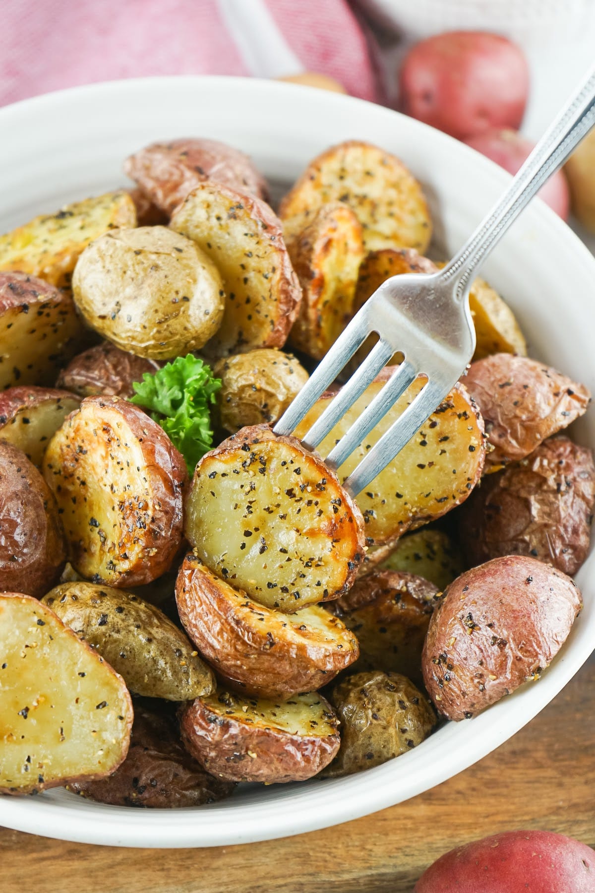 Air Fryer Baby Potatoes Swirls of Flavor