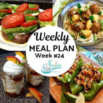 Meal Plan 24 recipe collage