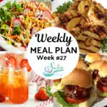 Weekly Meal Plan 27