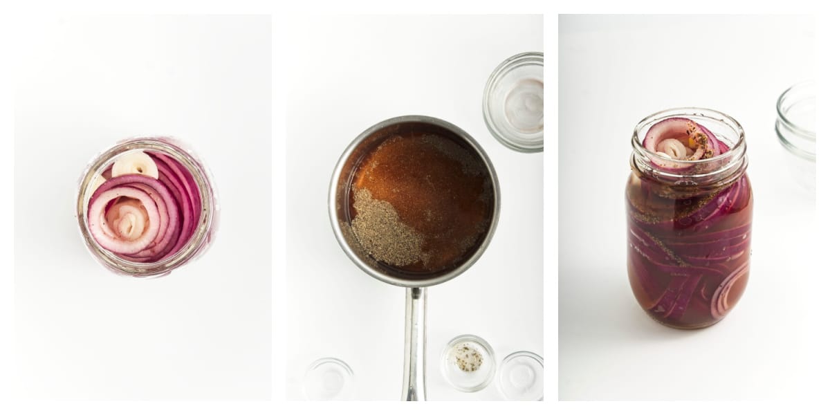 steps to make pickled onions