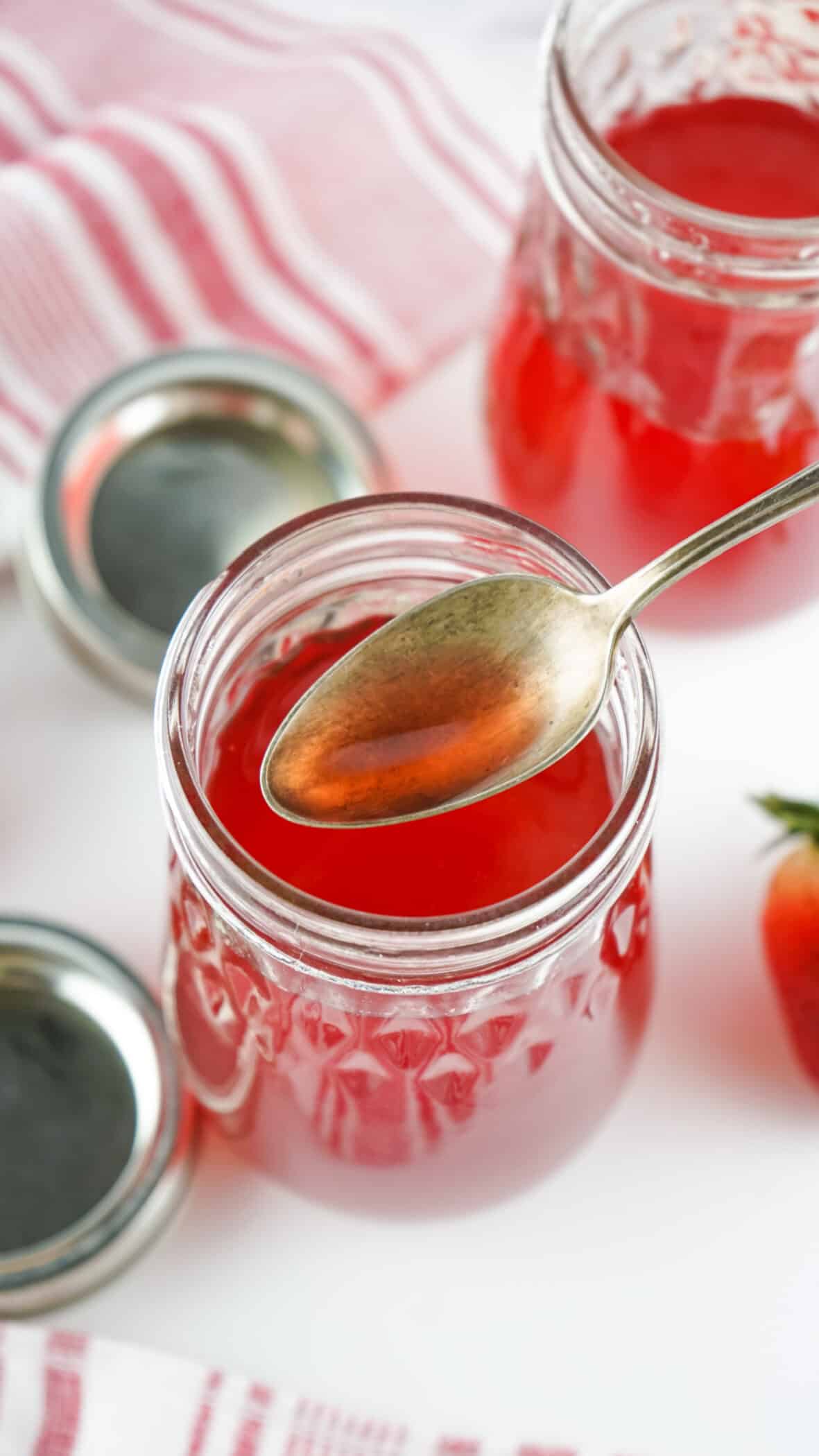 Strawberry Simple Syrup Recipe Swirls of Flavor